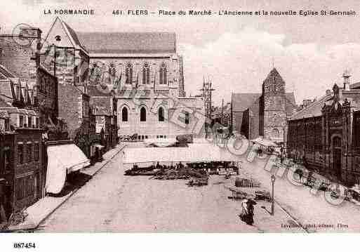 Ville de FLERS, carte postale ancienne