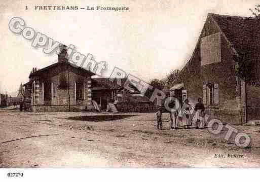 Ville de FRETTERANS, carte postale ancienne