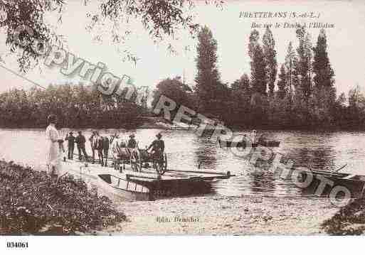 Ville de FRETTERANS, carte postale ancienne