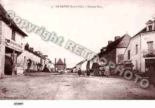 Ville de GAVRE(LE), carte postale ancienne