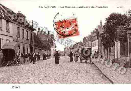 Ville de GISORS, carte postale ancienne