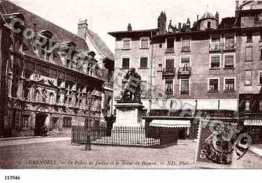 Ville de GRENOBLE, carte postale ancienne