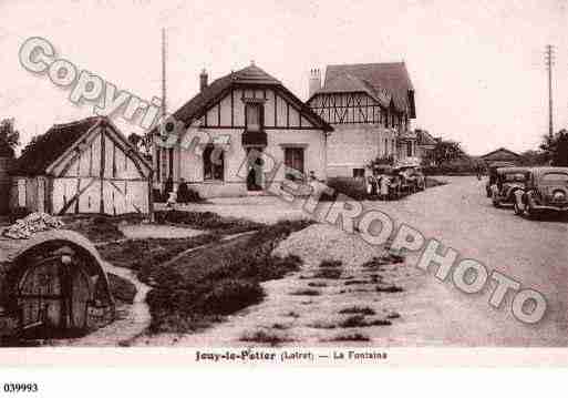 Ville de JOUYLEPOTIER, carte postale ancienne Ville de JOUYLEPOTIER, carte postale ancienne