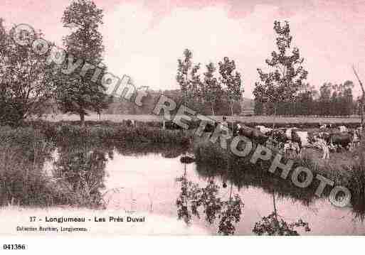 Ville de LONGJUMEAU, carte postale ancienne