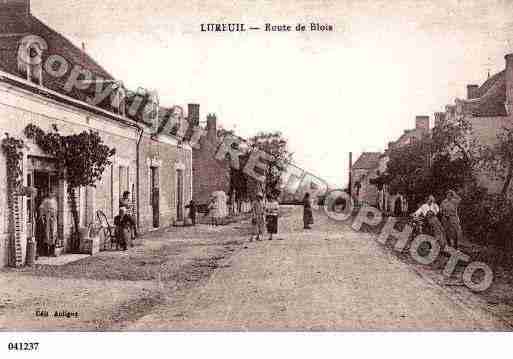 Ville de LUREUIL, carte postale ancienne