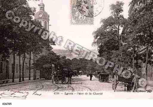 Ville de LYON, carte postale ancienne Ville de LYON, carte postale ancienne