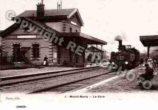 Ville de MAREILMARLY, carte postale ancienne