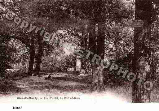 Ville de MAREILMARLY, carte postale ancienne