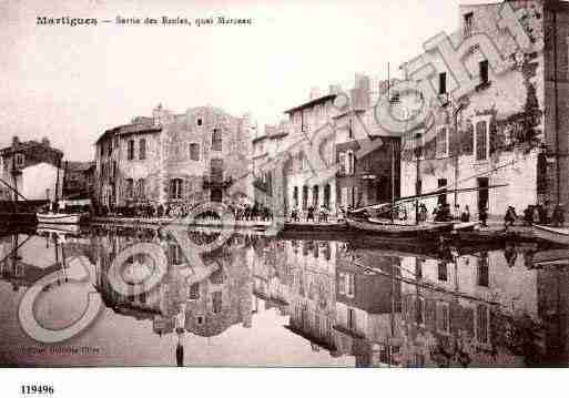 Ville de MARTIGUES, carte postale ancienne