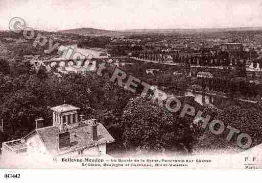 Ville de MEUDON, carte postale ancienne