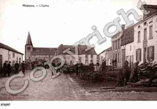 Ville de MOGUES, carte postale ancienne