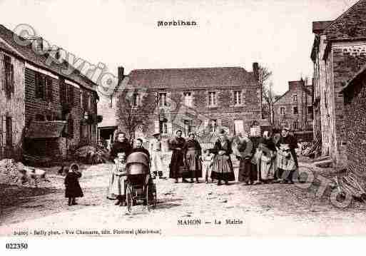 Ville de MOHON, carte postale ancienne