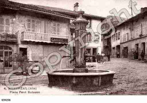 Ville de MONTREALLACLUSE, carte postale ancienne