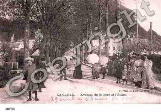 Ville de MONTREALLACLUSE, carte postale ancienne