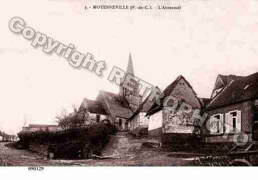 Ville de MOYENNEVILLE, carte postale ancienne