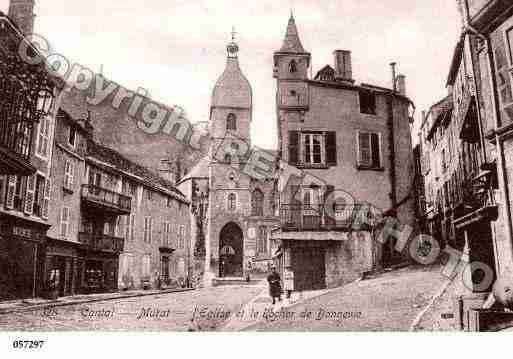 Ville de MURAT, carte postale ancienne