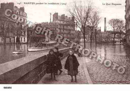 Ville de NANTES, carte postale ancienne