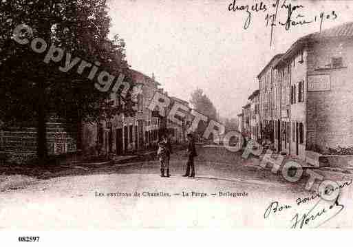 Ville de NEAUX, carte postale ancienne