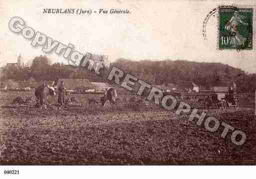 Ville de NEUBLANSABERGEMENT, carte postale ancienne