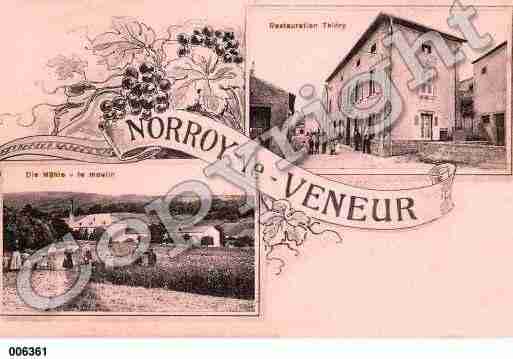 Ville de NORROYLEVENEUR, carte postale ancienne