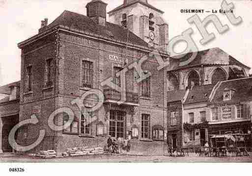 Ville de OISEMONT, carte postale ancienne