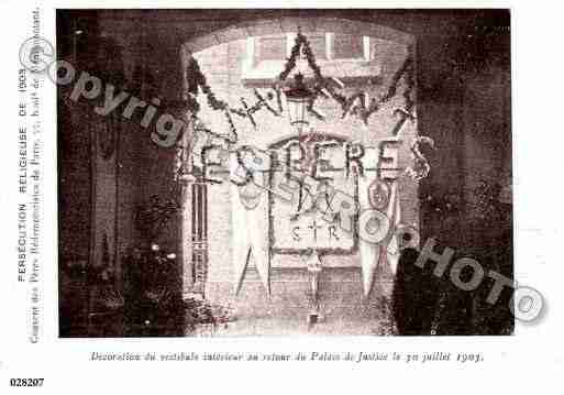 Ville de PARIS11, carte postale ancienne