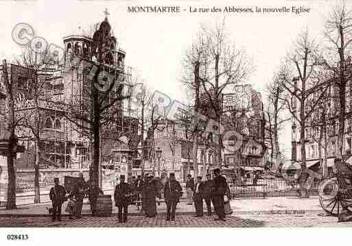 Ville de PARIS18, carte postale ancienne