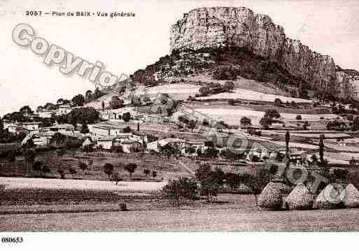 Ville de PLANDEBAIX, carte postale ancienne