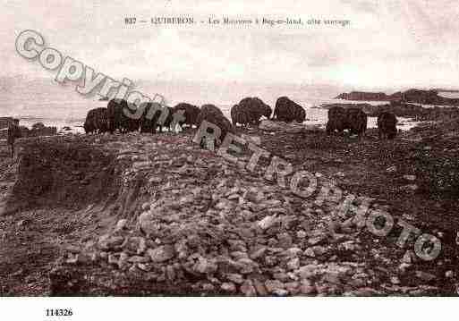 Ville de QUIBERON, carte postale ancienne