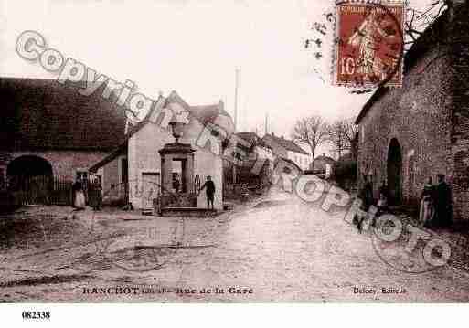 Ville de RANCHOT, carte postale ancienne