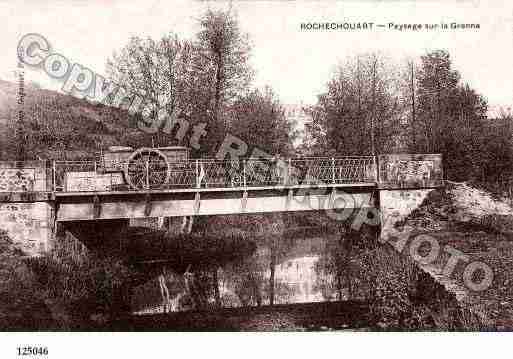 Ville de ROCHECHOUART, carte postale ancienne