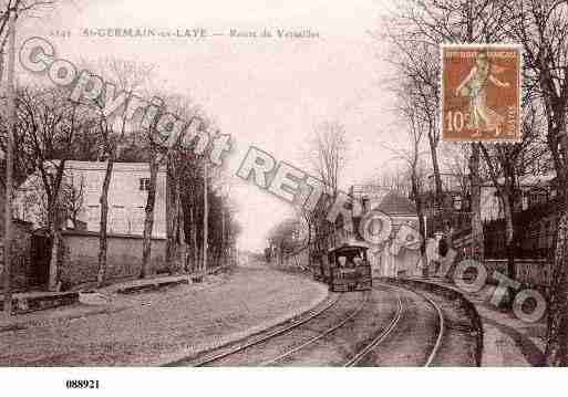 Ville de SAINTGERMAINENLAYE, carte postale ancienne