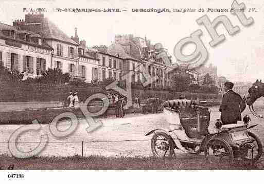 Ville de SAINTGERMAINENLAYE, carte postale ancienne