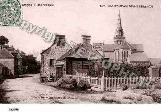 Ville de SAINTJEANDESBAISANTS, carte postale ancienne