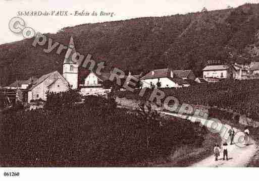 Ville de SAINTMARDDEVAUX, carte postale ancienne