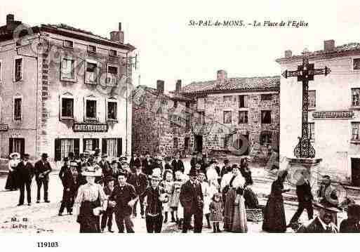 Ville de SAINTPALDEMONS, carte postale ancienne