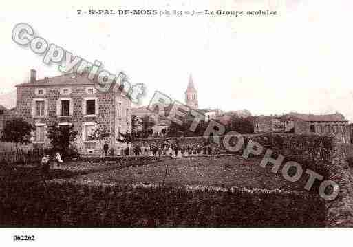 Ville de SAINTPALDEMONS, carte postale ancienne
