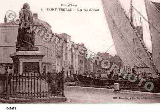 Ville de SAINTTROPEZ, carte postale ancienne Ville de SAINTTROPEZ, carte postale ancienne
