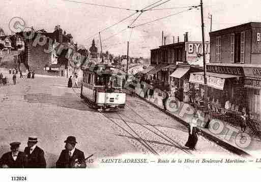 Ville de SAINTEADRESSE, carte postale ancienne