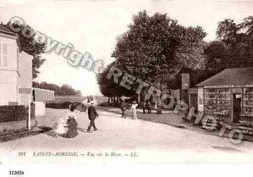 Ville de SAINTEADRESSE, carte postale ancienne