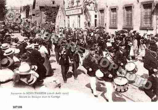 Ville de SCHILTIGHEIM, carte postale ancienne