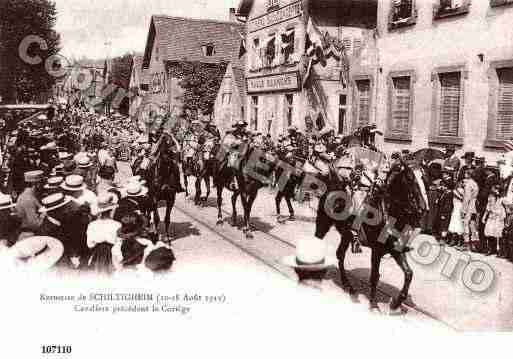 Ville de SCHILTIGHEIM, carte postale ancienne