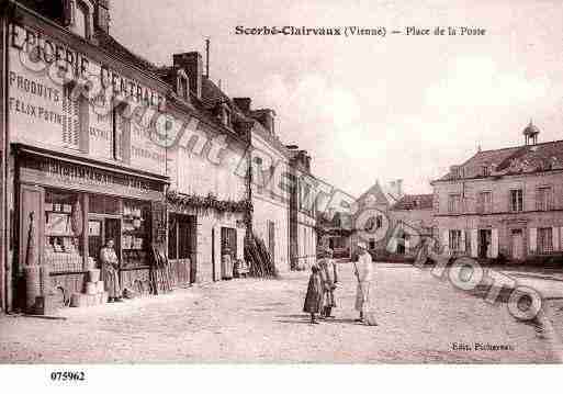 Ville de SCORBECLAIRVAUX, carte postale ancienne