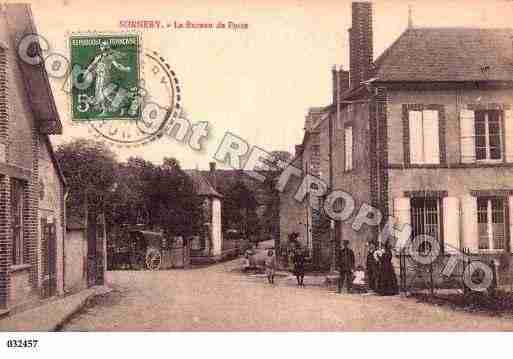 Ville de SORMERY, carte postale ancienne