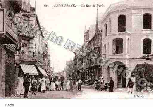 Ville de TOUQUETPARISPLAGE(LE), carte postale ancienne