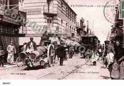 Ville de TOUQUETPARISPLAGE(LE), carte postale ancienne