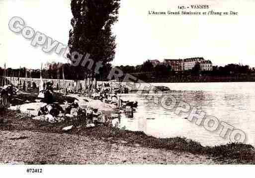 Ville de VANNES, carte postale ancienne