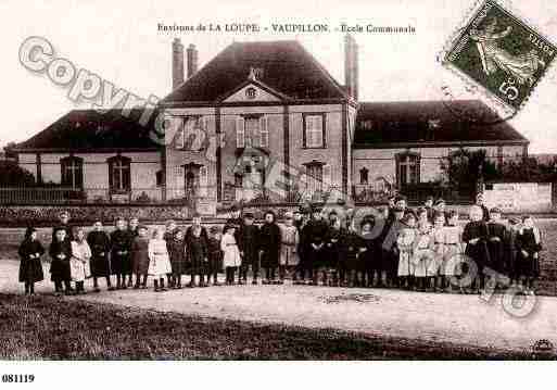 Ville de VAUPILLON, carte postale ancienne