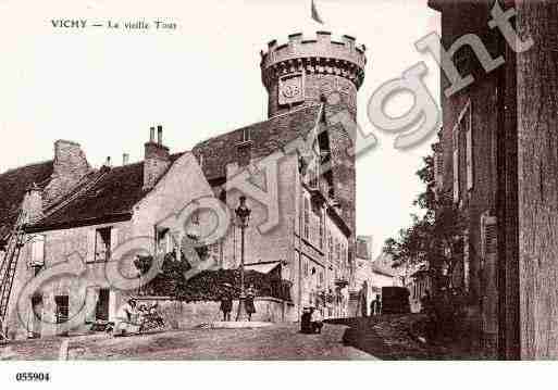 Ville de VICHY, carte postale ancienne