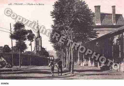 Ville de VILLARS, carte postale ancienne